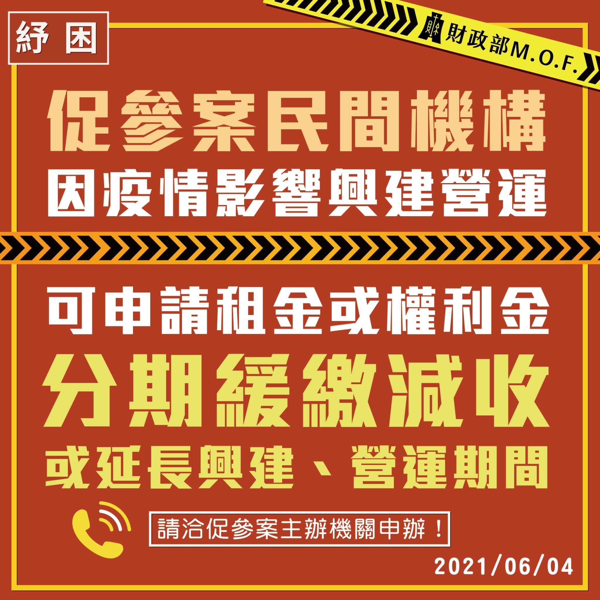 促參案紓困措施