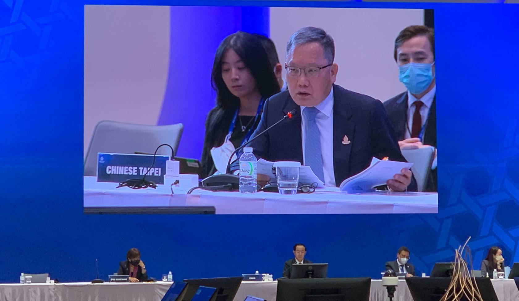 蘇部長建榮率團參加2022年APEC財政部長會議