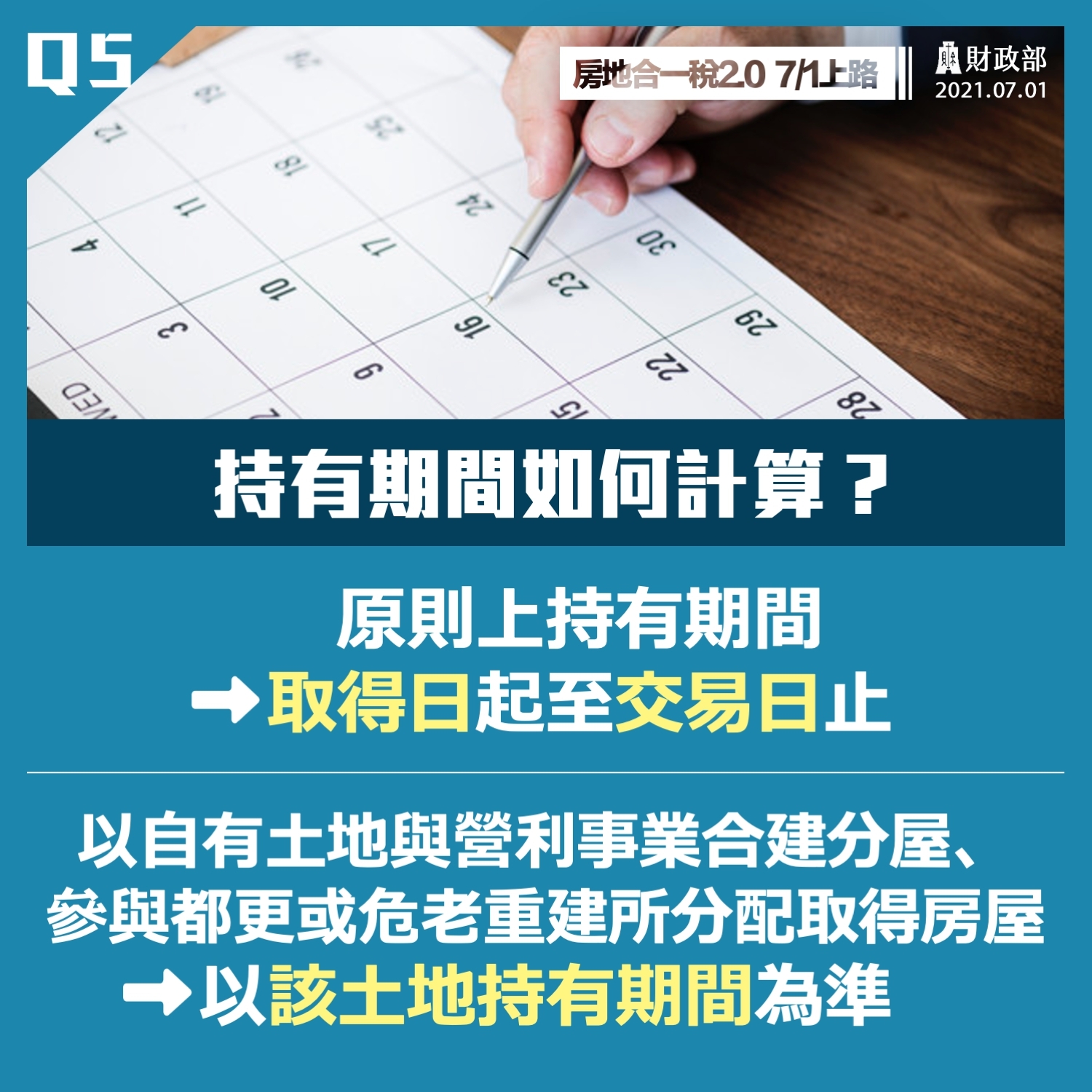 持有期間如何計算