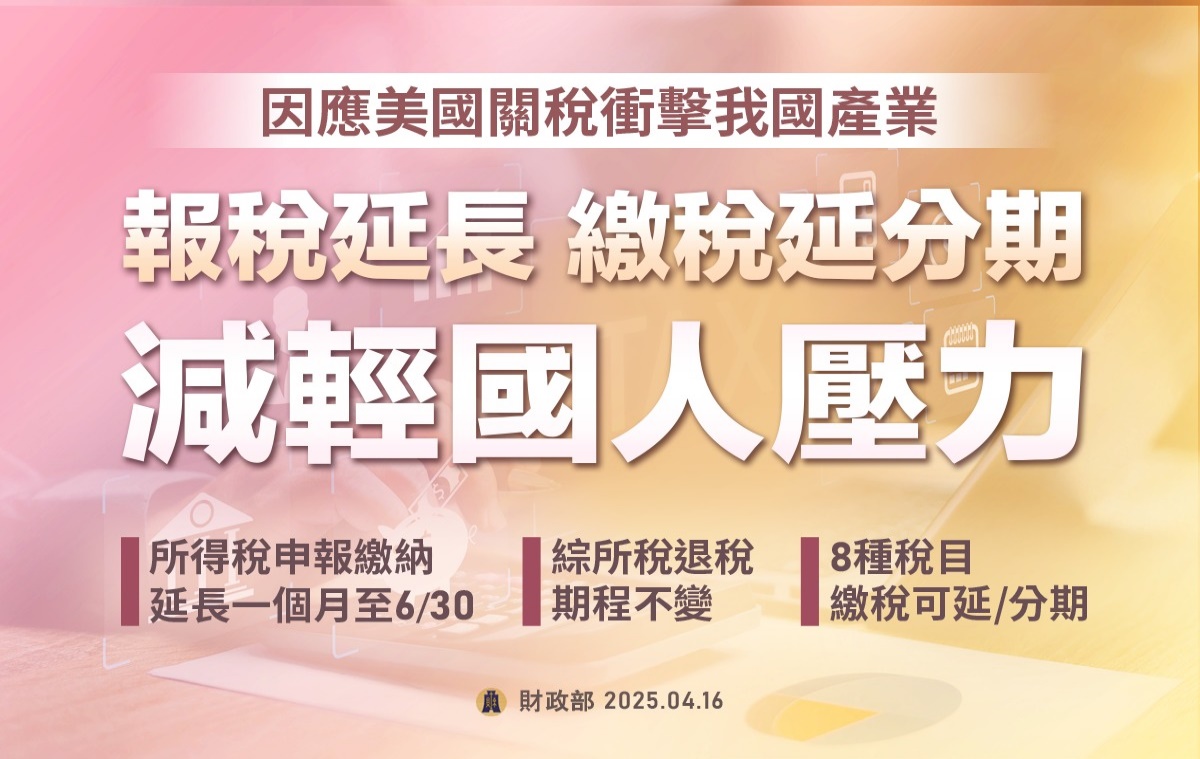 報稅延長繳稅延分期措施